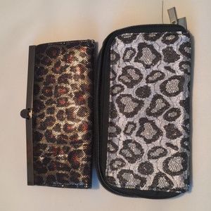 Animal Print Wallet Bundle of two